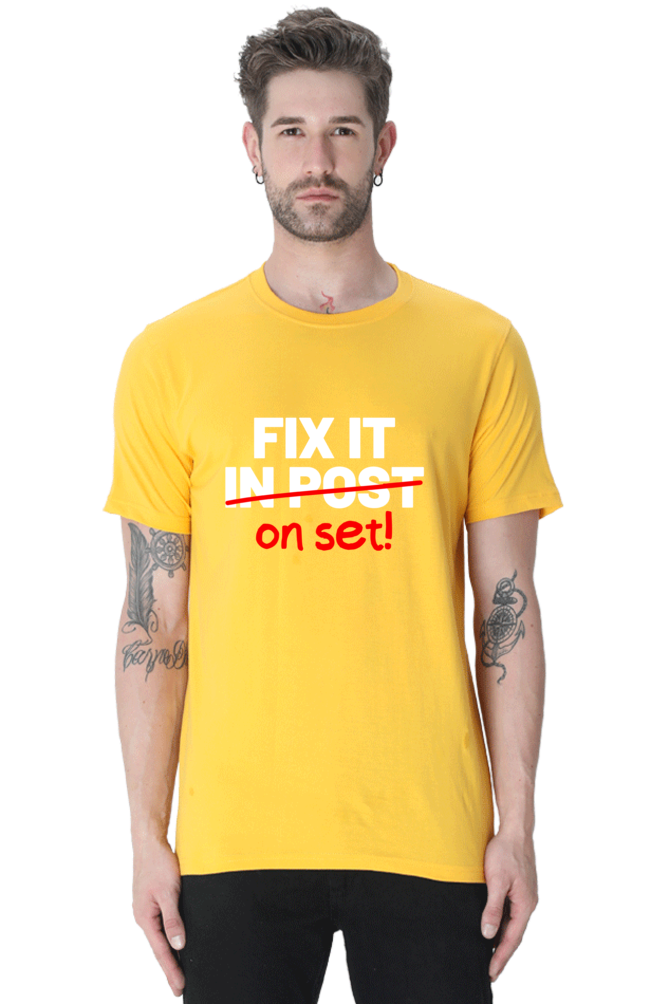 Fix It On Set Unisex Tshirt