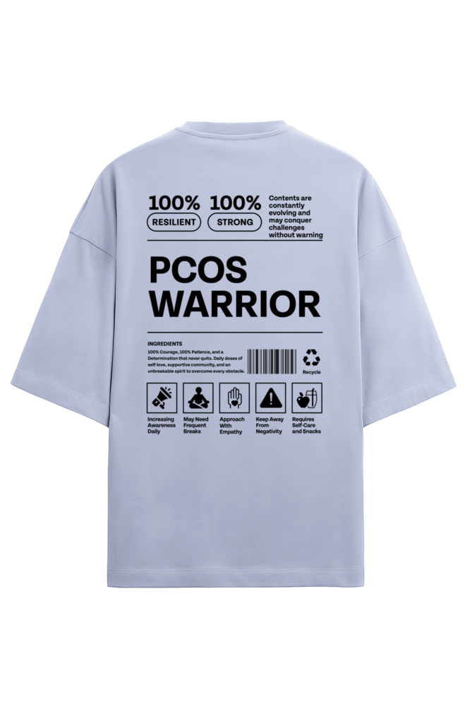 PCOS Warrior Unisex Oversize Tshirt