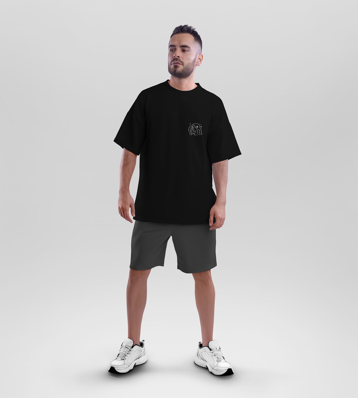 Quit Alchemy– Oversized Virgo T-Shirt in Soft Terry Cotton (Unisex)