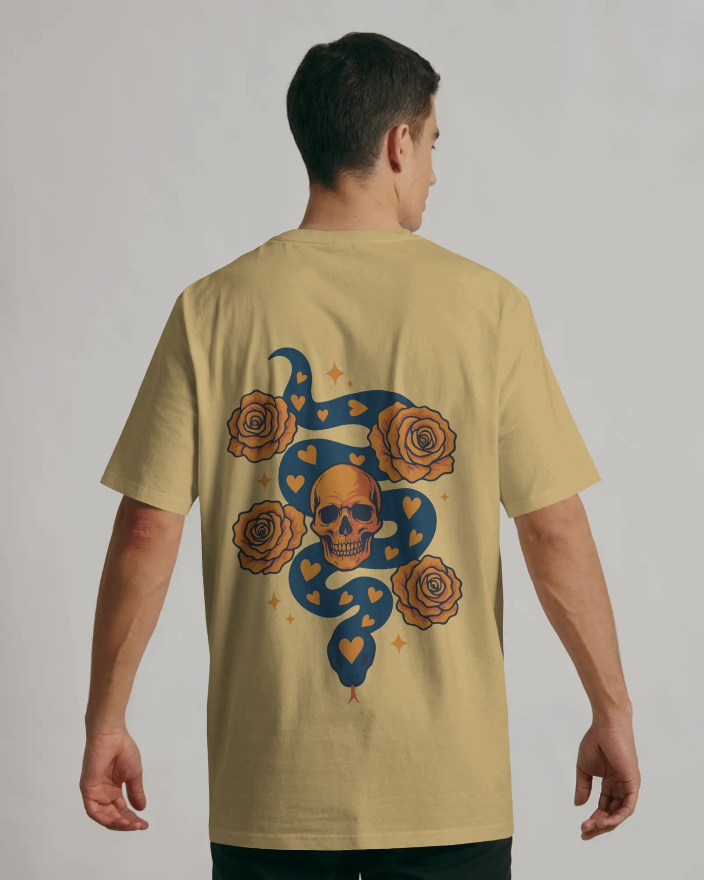 Venom & Velvet- Snake oversized Tee (Unisex)