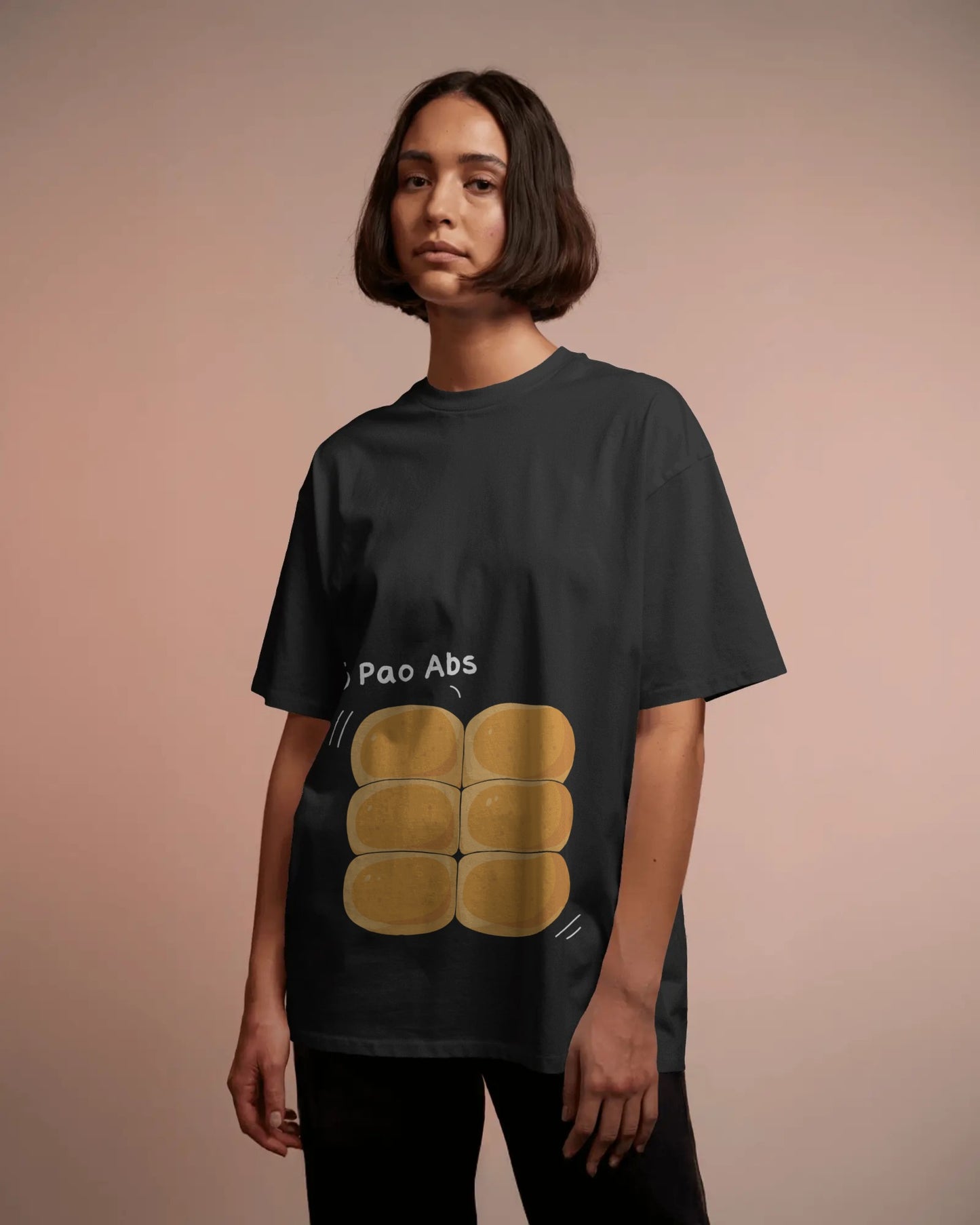 Six Pao Abs (Unisex Oversized Tee)