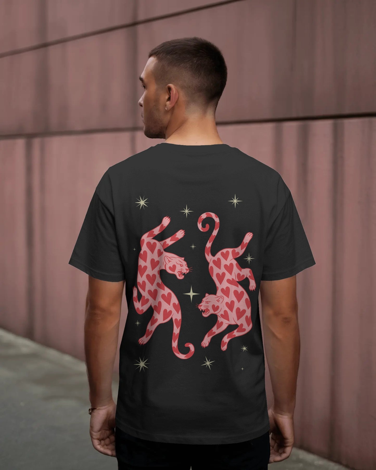 The Feral Romance – Panther Oversized Tee (Unisex)