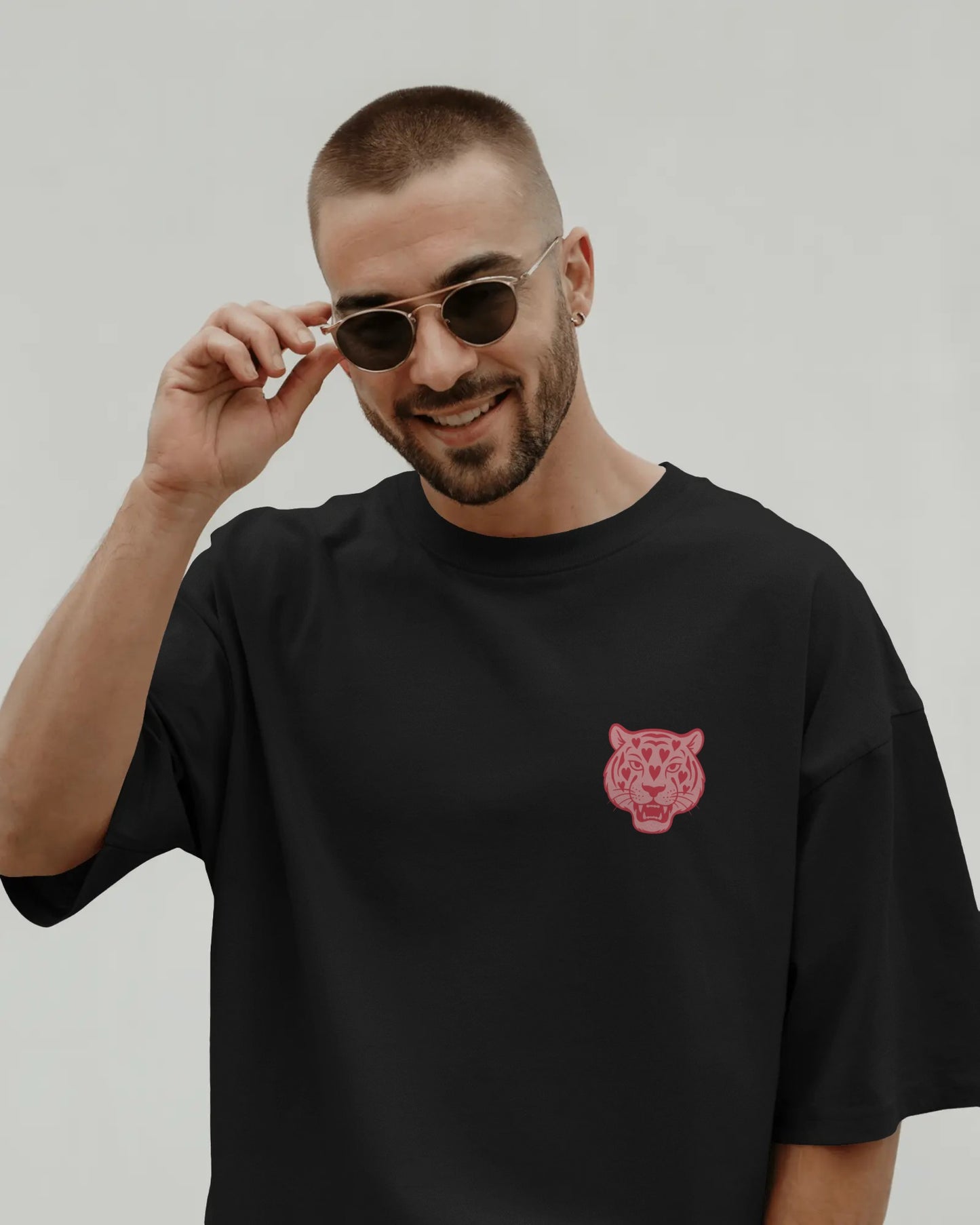 The Feral Romance – Panther Oversized Tee (Unisex)