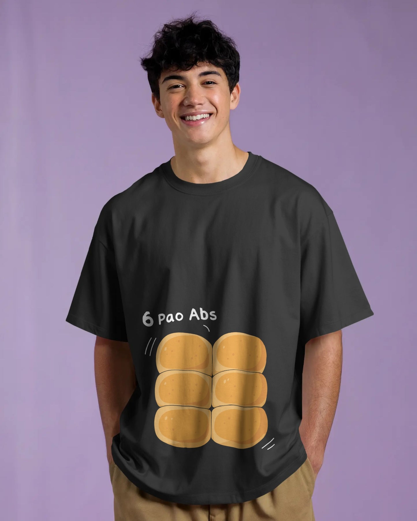 Six Pao Abs (Unisex Oversized Tee)