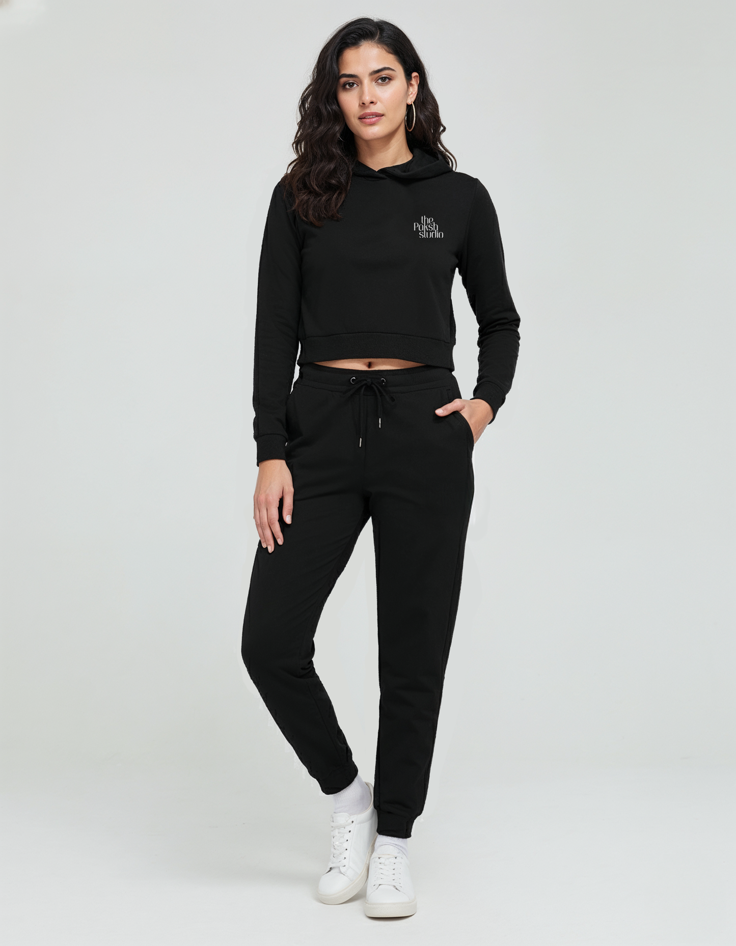 Woman Fleece Co-ord Set – Midnight Power
