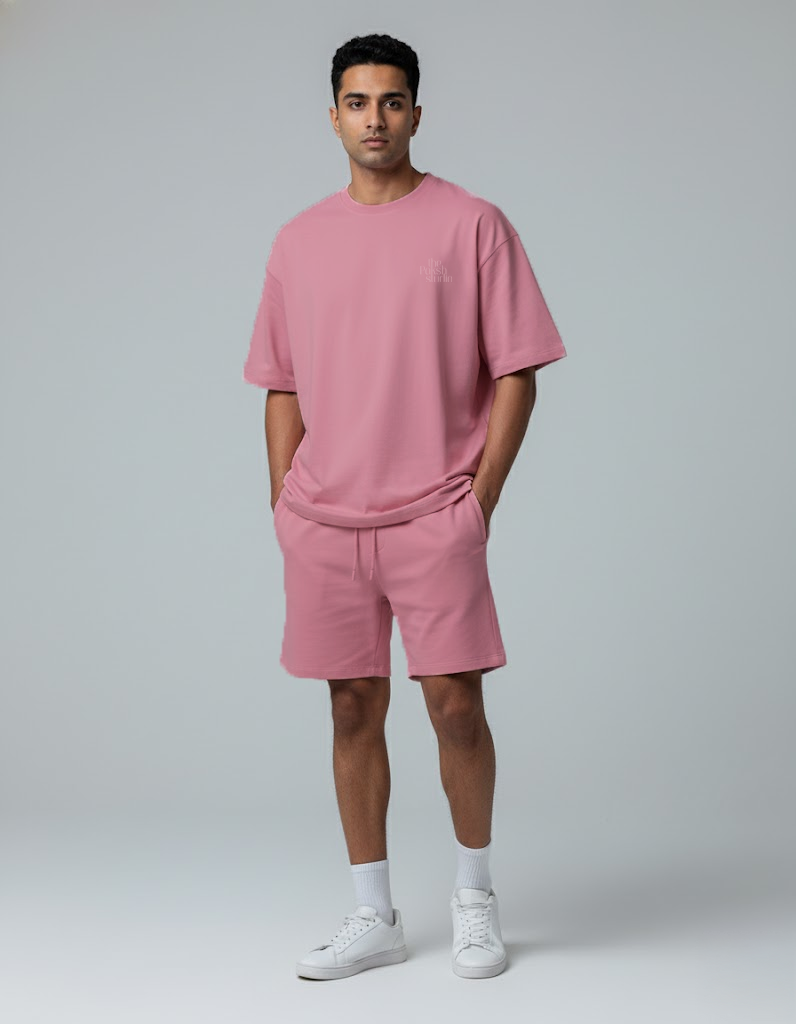 Terry Luxe Co-ord Set – Rose Mist (Unisex)