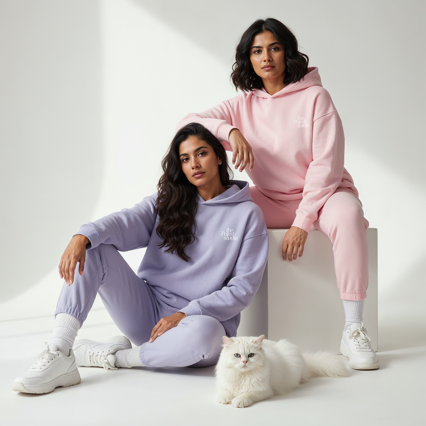 Heavy-Duty Oversized Co-ord Set – Rose Quartz (Unisex)