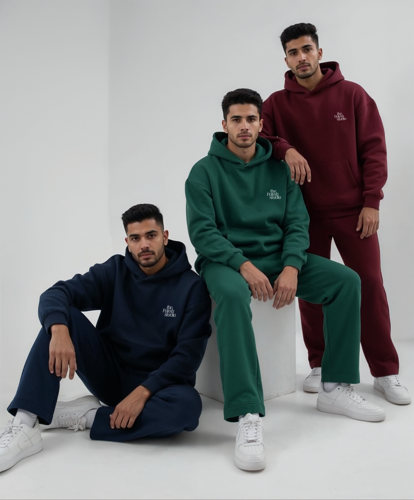 Heavy-Duty Oversized Co-ord Set – Deep Marine (Unisex)