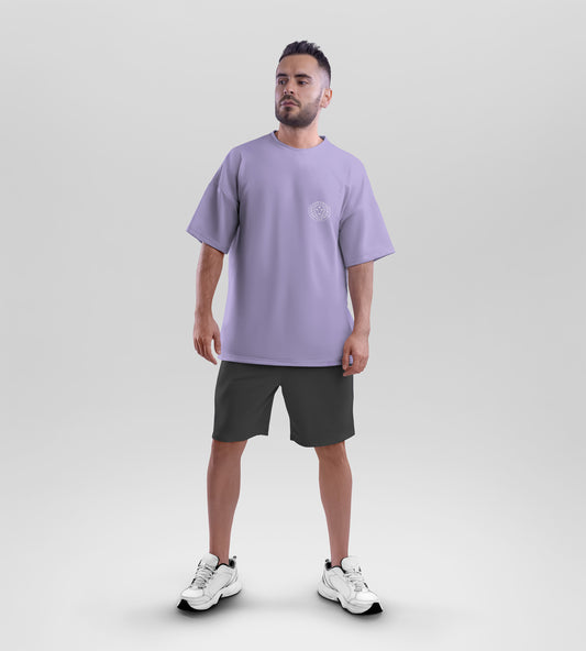 Solar Heart - Oversized Leo T-Shirt in Soft Terry Cotton (Unisex)