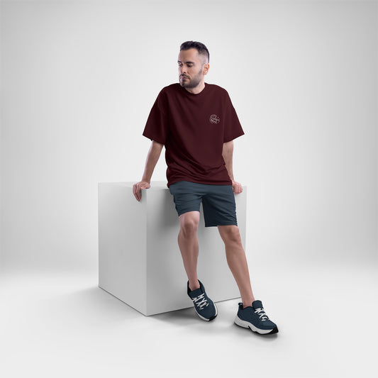 Eclipse Bloom– Oversized Scorpio T-Shirt in Soft Terry Cotton (Unisex)
