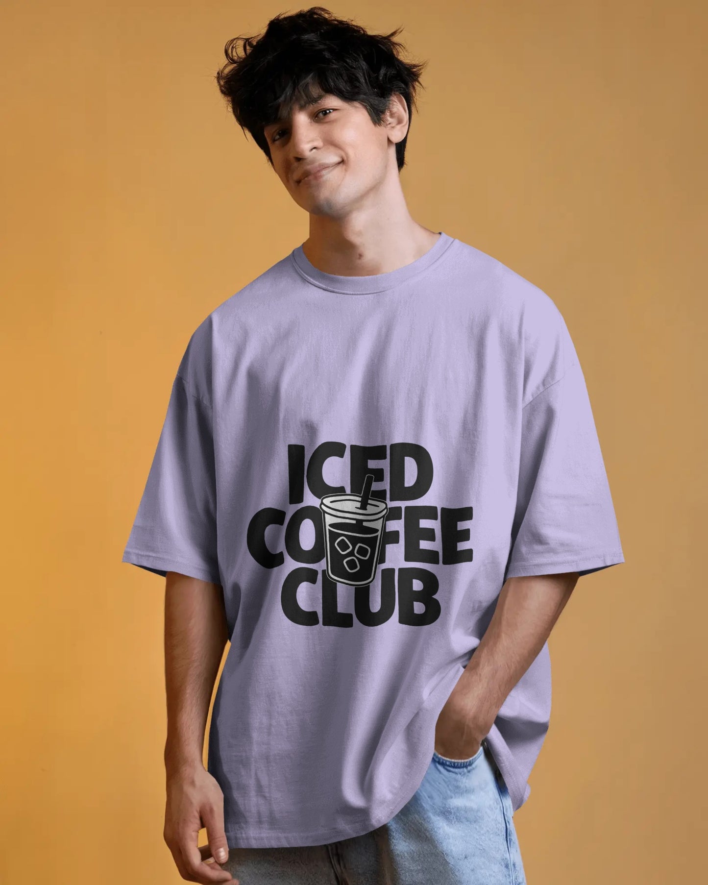 Iced Coffee Club Luxury Oversized Tee (Unisex)