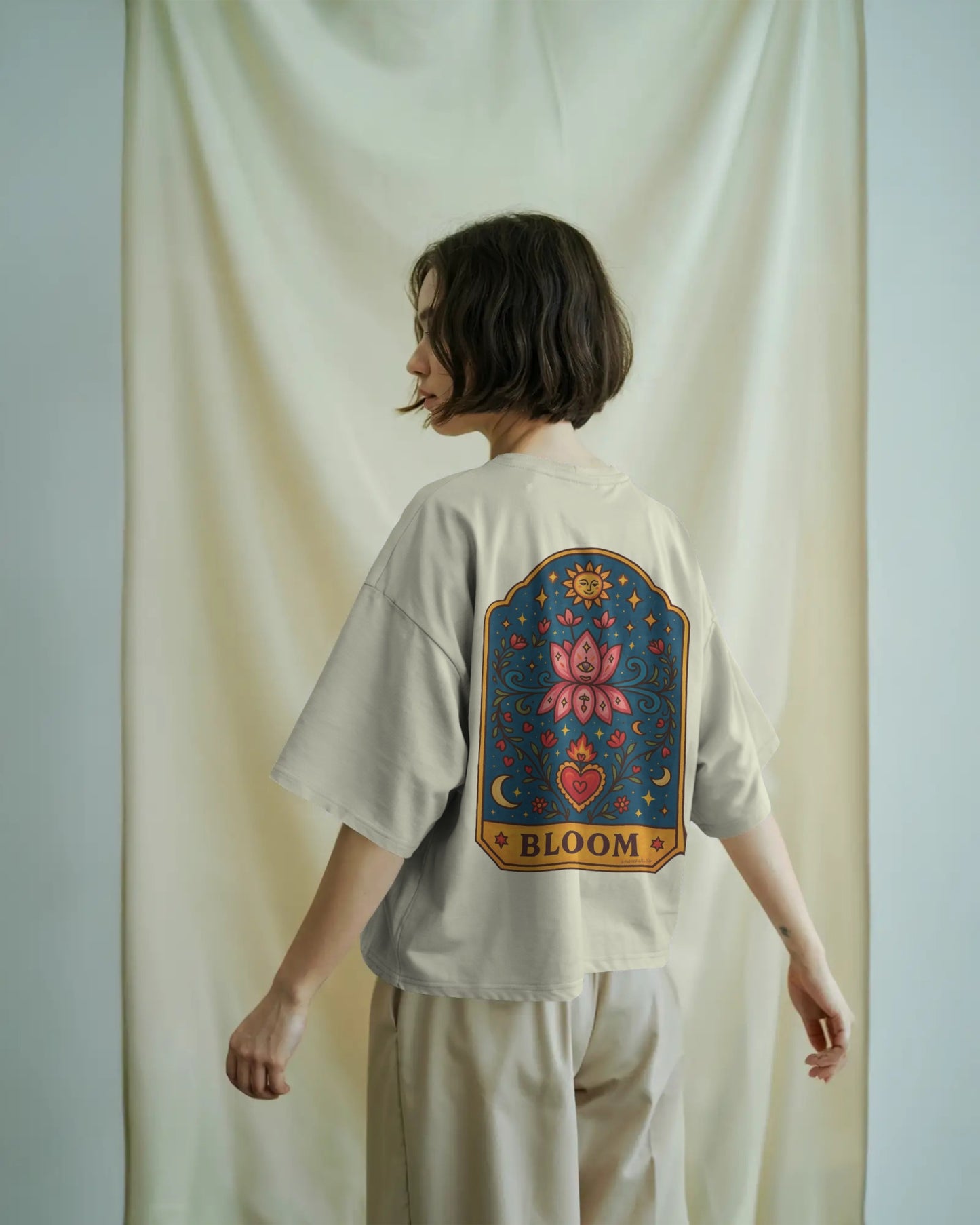 The Magic Bloom Oversized T-Shirt (Unisex)