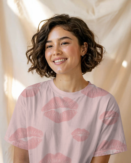 Seal with a Kiss Oversized Tee (Unisex)